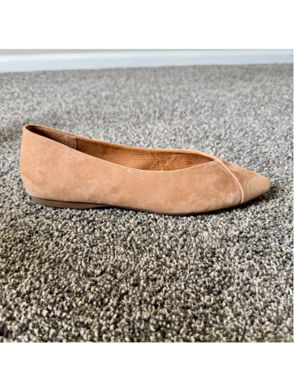 Women's Birdies The Goldfinch Flats in Tan Suede Size 7 NWOB - Picture 5 of 10